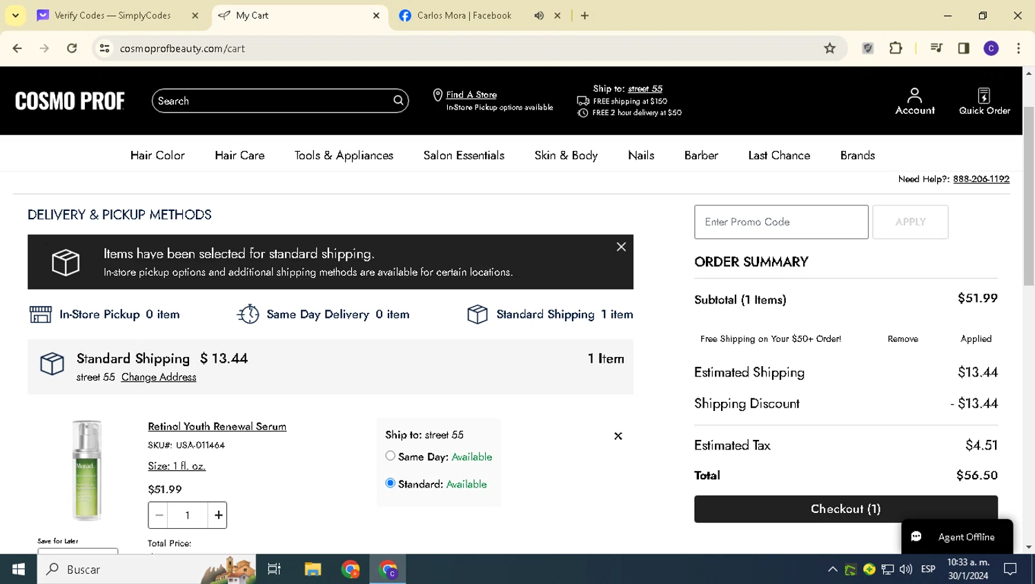 Cosmo Prof Coupon Codes 25 Off Promo Codes in August 2024 SimplyCodes