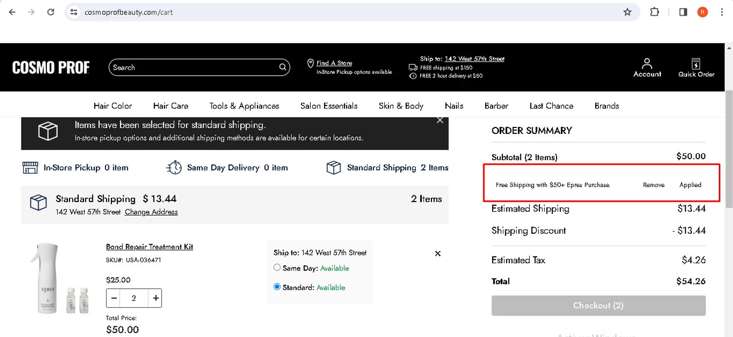 Cosmo Prof Coupon Codes 25 Off Promo Codes in August 2024 SimplyCodes
