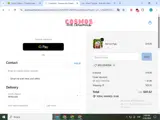 Cosmos Art Ceramics coupon verification screenshot