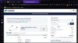 Costa Sunglasses coupon verification screenshot