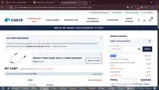 Costa Sunglasses coupon verification screenshot