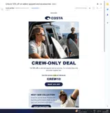 CREW10 coupon verification screenshot