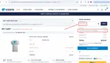 COSTAFF10 coupon verification screenshot
