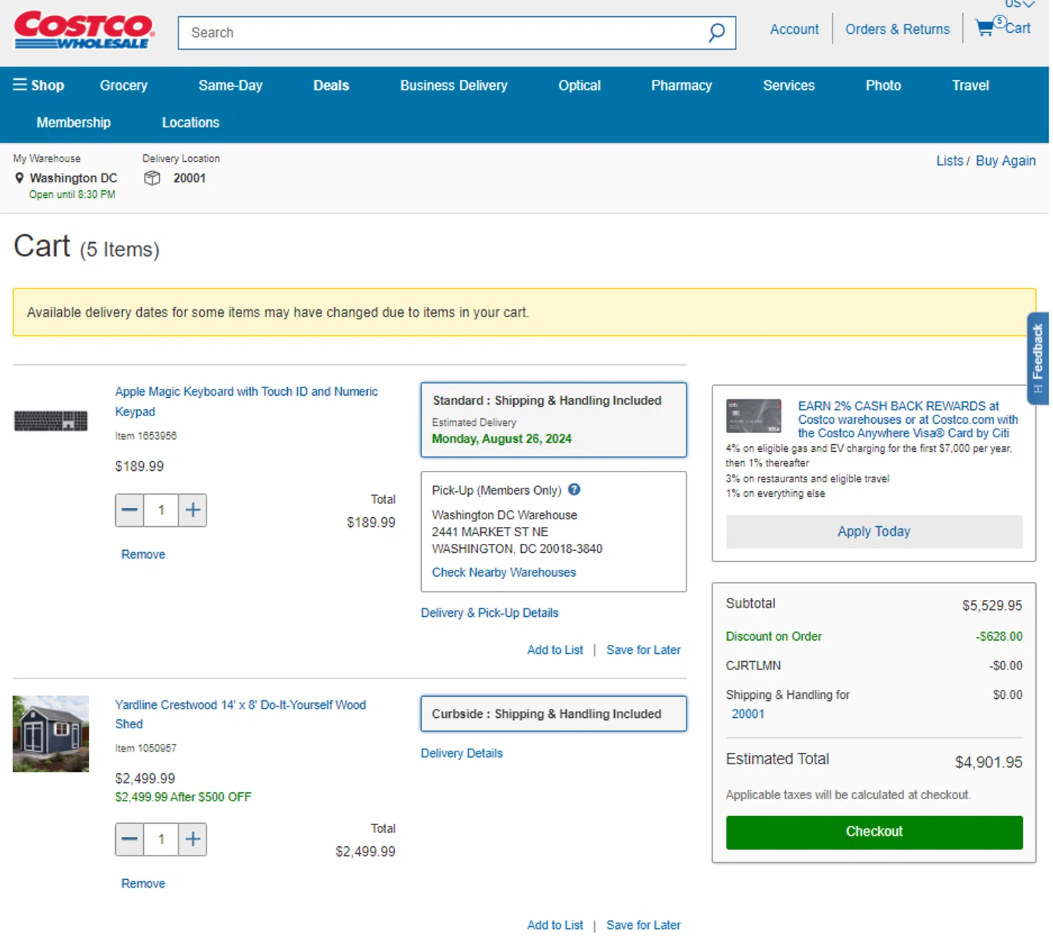 Costco Promo Codes 1 Off September 2024