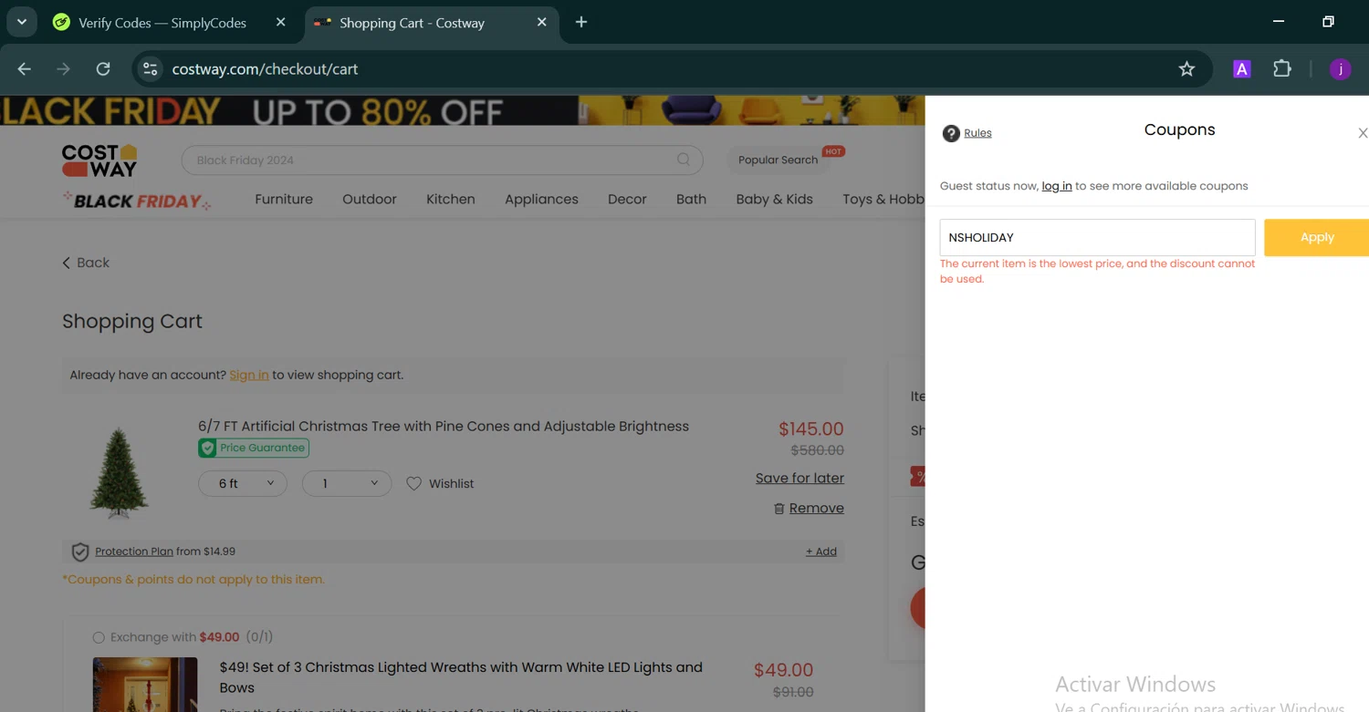 how to use Costway coupons