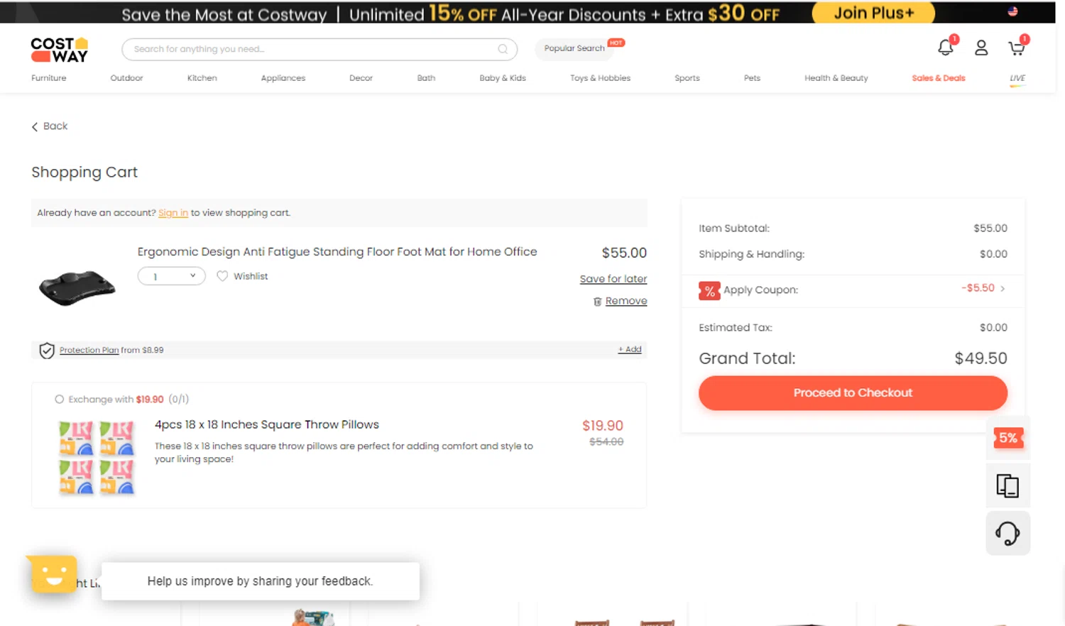 Costway Promo Codes 17 Off March 2024