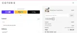 WELCOME10 coupon verification screenshot