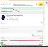 Country Attire coupon verification screenshot