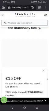 Country Attire coupon verification screenshot