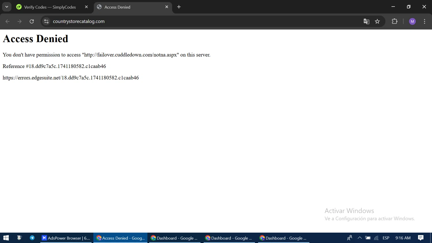 Country Store Catalog promo code screenshot showing code CS13125 applied at Country Store Catalog checkout page. Uploaded by SimplyCodes community member CodeLegend9632 on Mar 5, 2025