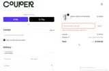Couper coupon verification screenshot