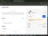 COUPLET20 coupon verification screenshot