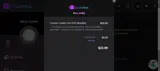 CRAFTO30 coupon verification screenshot