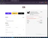 WELCOME10 coupon verification screenshot