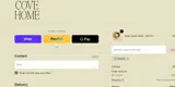 Cove Home coupon verification screenshot