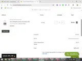 Newsletter coupon verification screenshot
