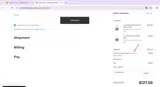 Newsletter coupon verification screenshot