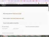 stable coupon verification screenshot