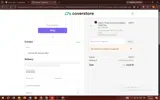 Coverstore coupon verification screenshot