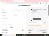 Coverstore coupon verification screenshot