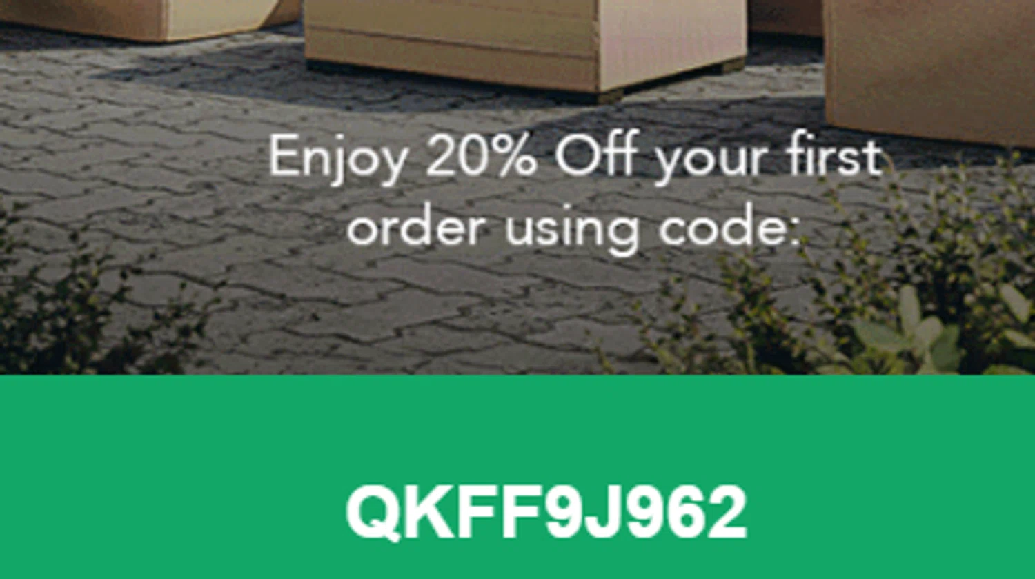 Coverstore coupon code screenshot showing code QKFF9J962 applied at Coverstore checkout page. Uploaded by SimplyCodes community member Alofoke on Dec 28, 2025