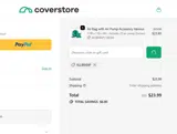 Coverstore coupon verification screenshot
