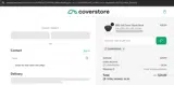 Coverstore coupon verification screenshot