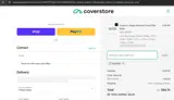 Coverstore coupon verification screenshot