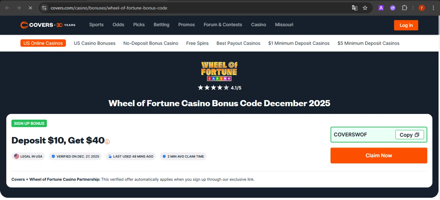 Covers promo code screenshot showing code COVERSWOF applied at Covers checkout page. Uploaded by SimplyCodes community member CrownTiger7501 on Dec 27, 2025