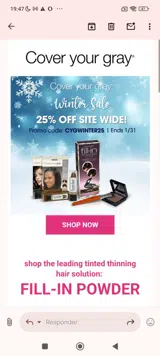 CYGWINTER25 coupon verification screenshot