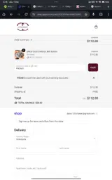 PROMO coupon verification screenshot