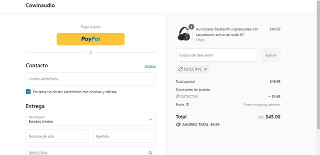 Cowin checkout page showing Cowin promo code box | Screenshot taken by SimplyCodes community member on Sep 9, 2025
