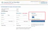 CPRSECRET10 coupon verification screenshot