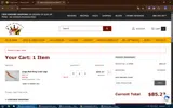 Crab Dynasty coupon verification screenshot