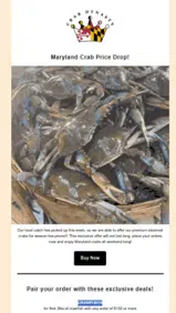 Crab Dynasty coupon verification screenshot