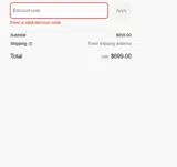 ROWDIELOUDESIGN coupon verification screenshot