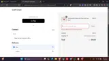 glacier coupon verification screenshot