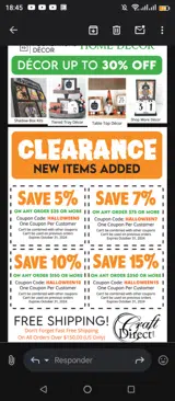 Halloween10 coupon verification screenshot
