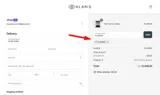 KLARI$50 coupon verification screenshot