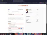 Craftoria coupon verification screenshot