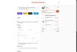 Craftoria coupon verification screenshot