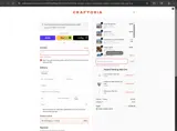 Craftoria coupon verification screenshot