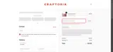 Craftoria coupon verification screenshot