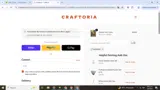 Craftoria coupon verification screenshot