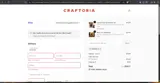 Craftoria coupon verification screenshot