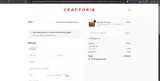Craftoria coupon verification screenshot