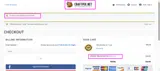 BRAZILSALE50 coupon verification screenshot