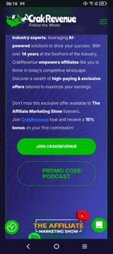 PODCAST coupon verification screenshot
