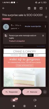 Newsheets25 coupon verification screenshot