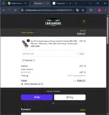 Crash Mobil coupon verification screenshot